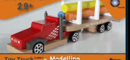 Modelling a Toy Truck made easy Using Blender 3D. Class 1 - Modelling