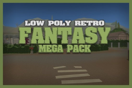 Unity Asset - LOW POLY RETRO FANTASY Mega Pack v4.1.1