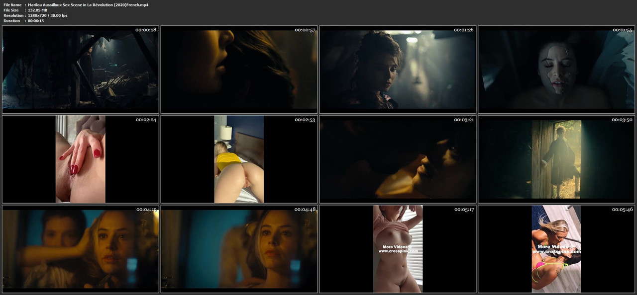 Marilou Aussilloux Sex Scene in La Révolution (2020)French.mp4