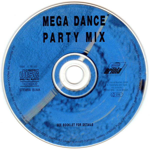 06/04/2023 - Various – Serious Beats Vol. 4 (Mega Dance Party Mix)(CD, Mixed)(BMG Ariola Belgium NVSA – 74321100432)  1992 R-333501-1351115602-8466