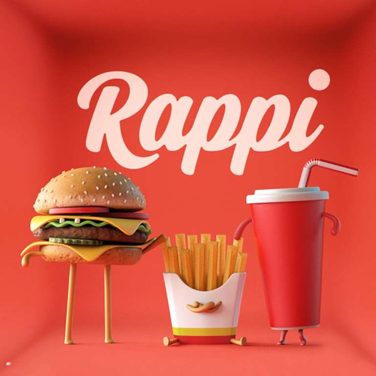 Rappi: 50% OFF PAGANDO CON PAYPAL - NUEVOS USUARIOS 
