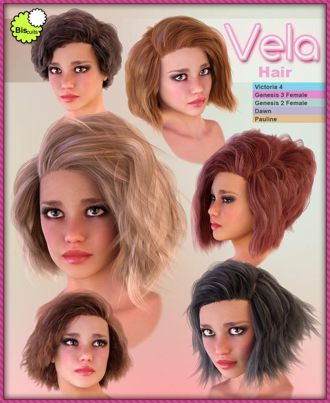 Biscuits Vela Hair