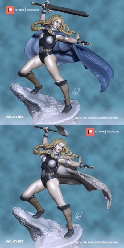 Valkyrie by Francis Quez – 3D Print
