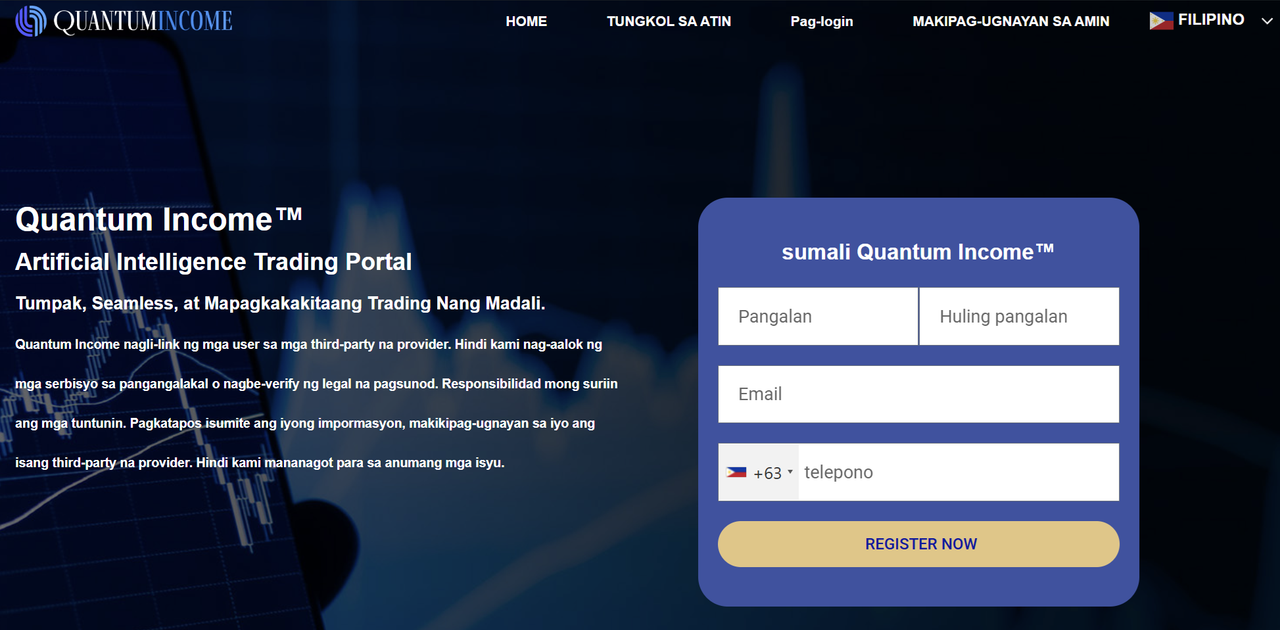 Quantum Income Trading Bot