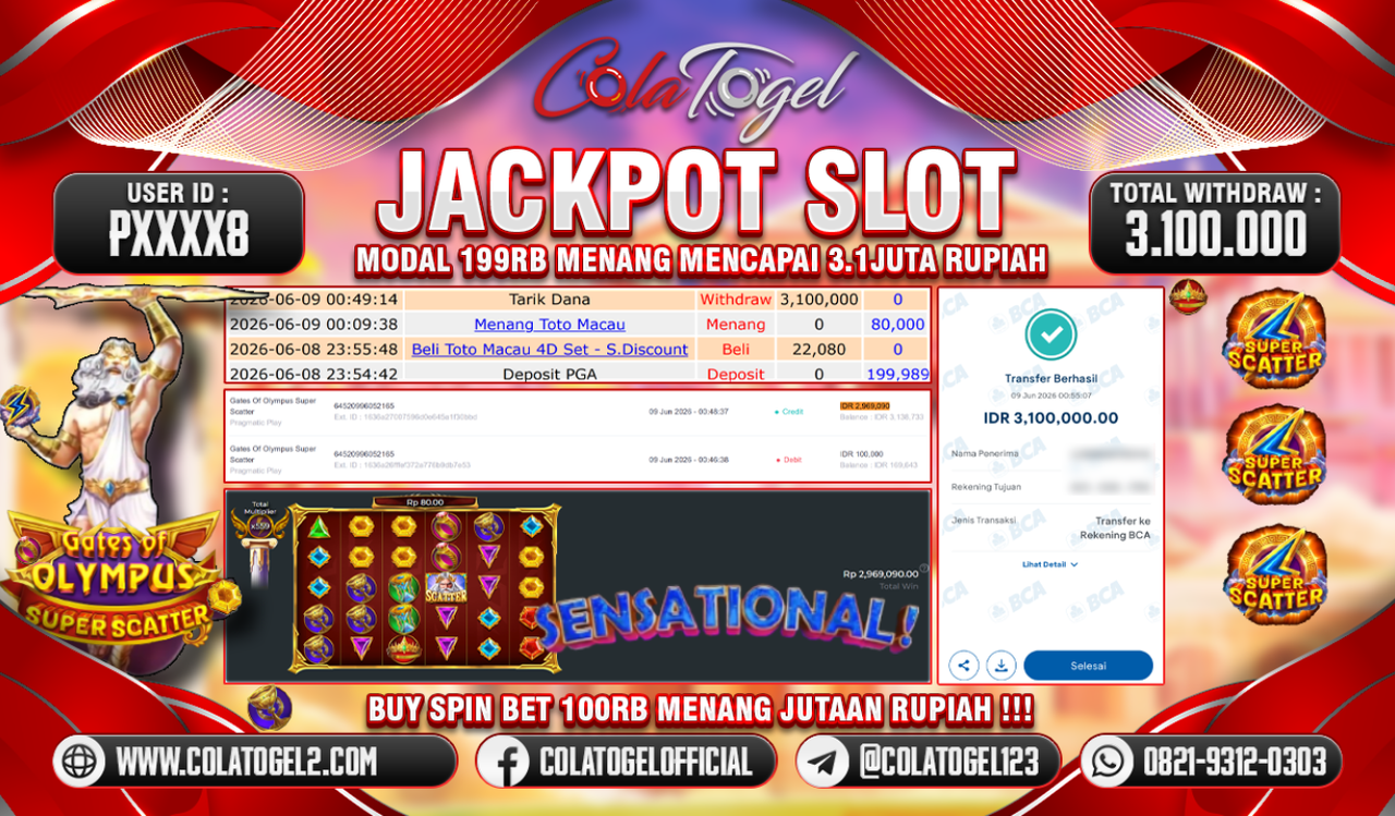 JACKPOT SLOT GACOR!!