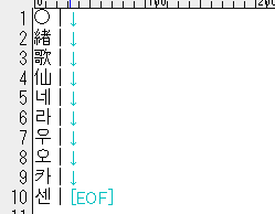 어서 와라，1번의 세계에…