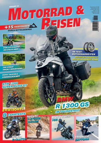 Cover: Motorrad und Reisen No 122 2024