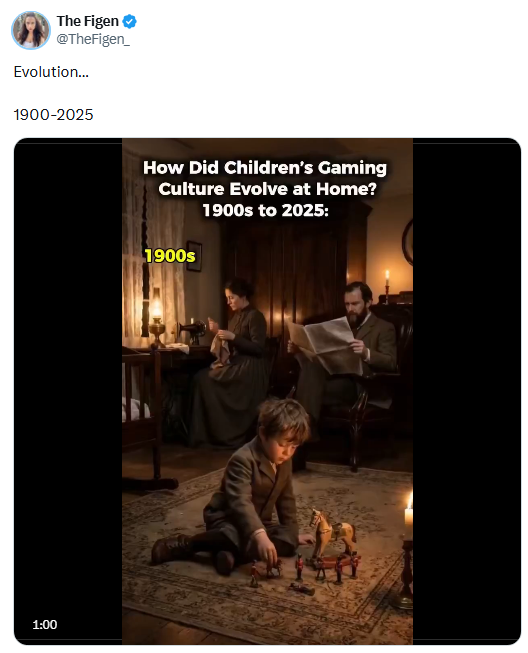 Spielen im Wohnzimmer von 1900-2025