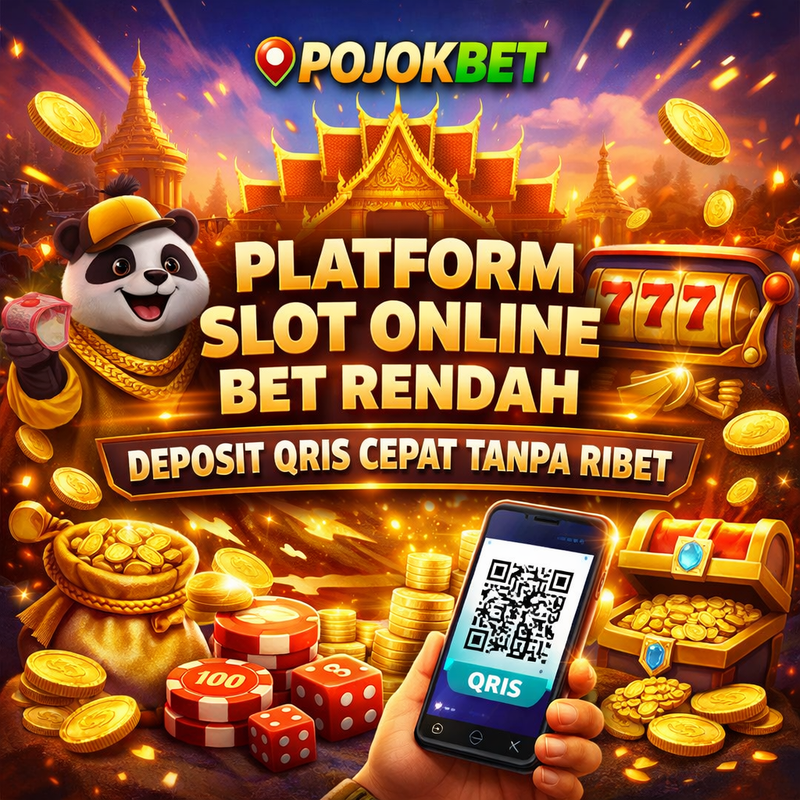POJOKBET Platform Slot Online Bet Rendah Deposit QRIS Cepat Tanpa Ribet image 1