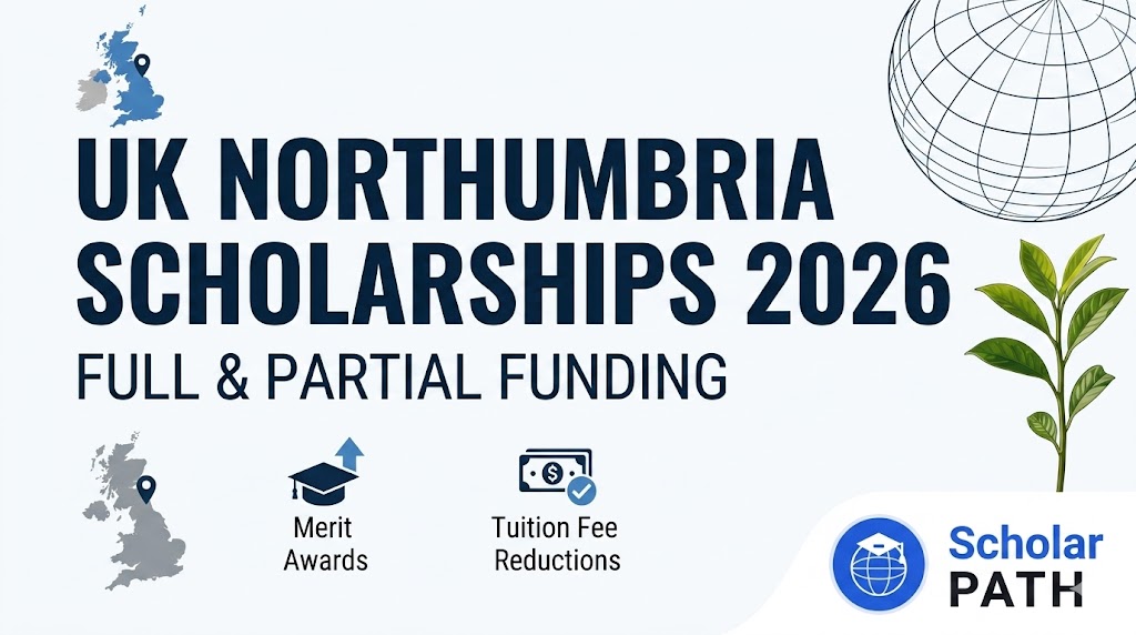 Northumbria University Scholarships 2026 UK