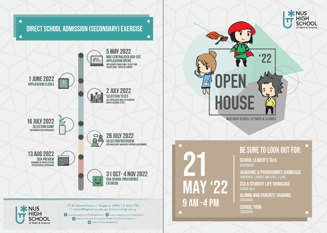 2022 NUS High School Open House Brochure 1