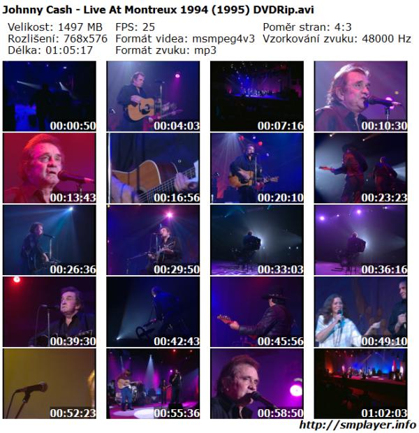Johnny Cash - Live At Montreux 1994 (1995)