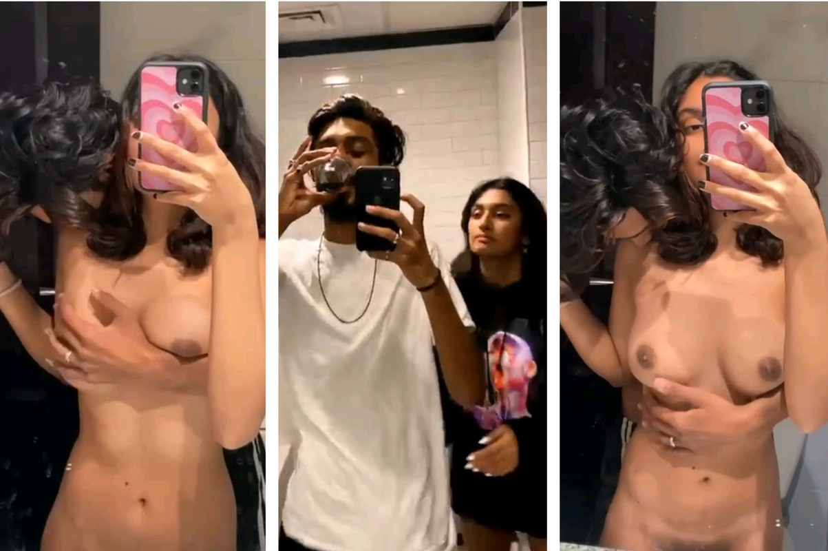 Curvy Desi body captured in a nude selfie