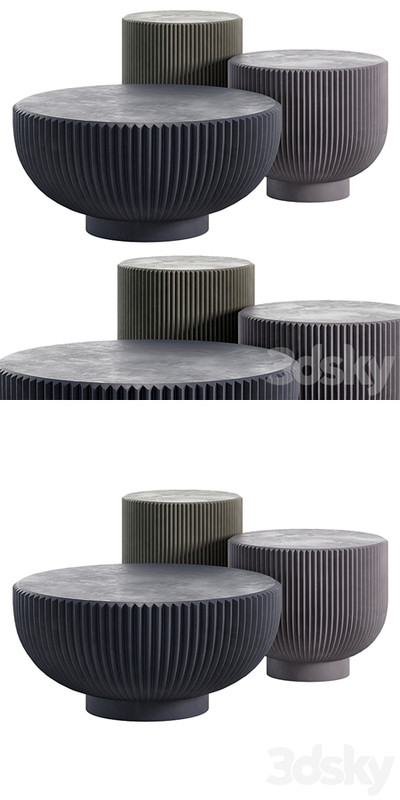 Juno coffee tables by Baxter