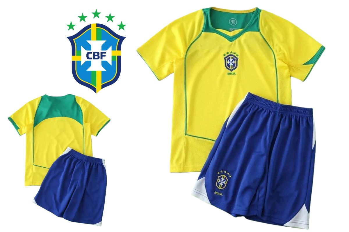 Brazil Children's Football Jersey