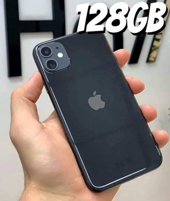 iPhone 11 Apple 128GB Preto Tela de 6,1”, Câmera Dupla de 12MP, iOS