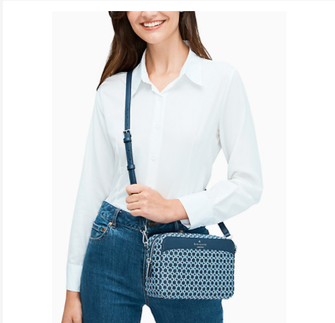 PRE ORDER Kate Spade link camera bag BLUE MULTI wkr00066 ETA 20 DAYS Lazada