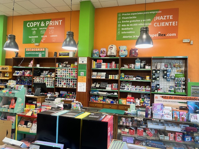 Interior Papelrex Talavera