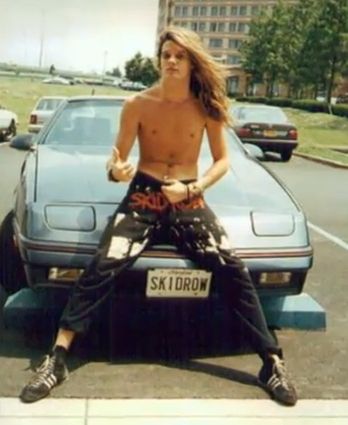 Photo of Sebastian Bach  - car
