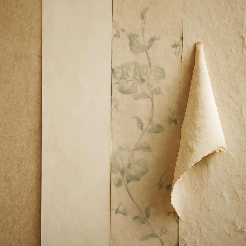 Типы обоев на стенах для выбора метода удаления