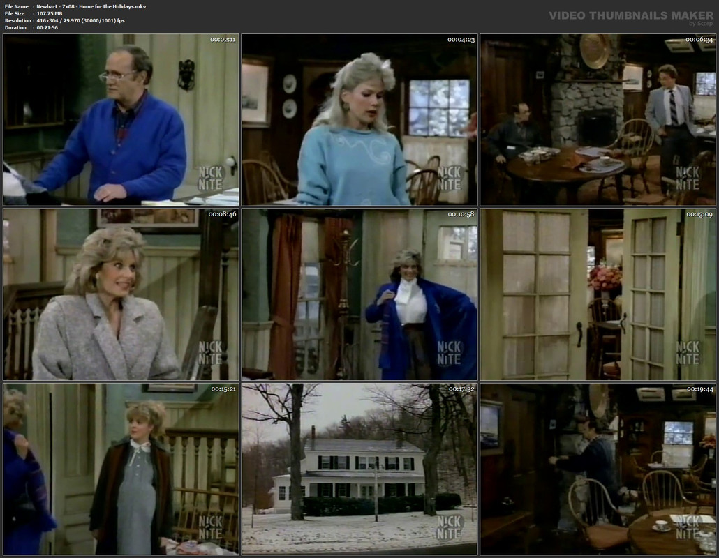 Newhart - 7x08 - Home for the Holidays.mkv