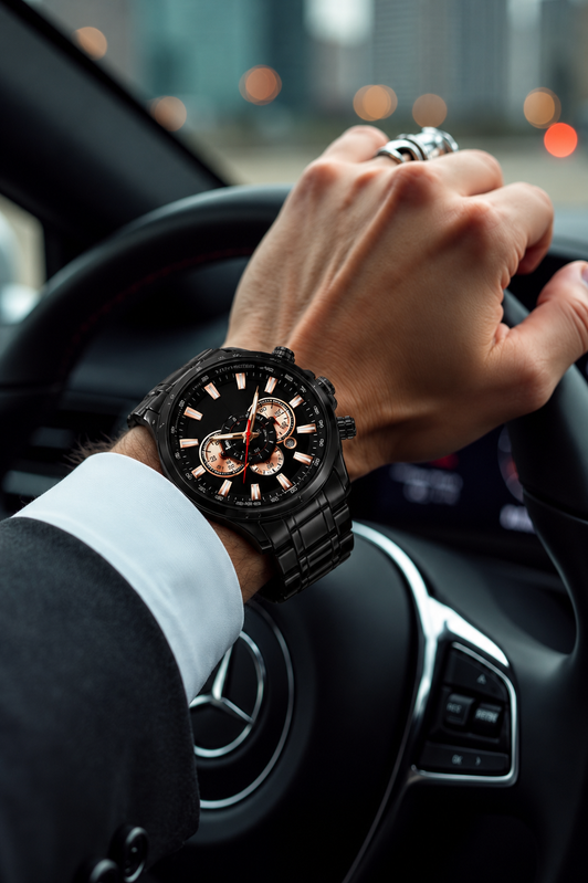 Binbond wristwatch lifestyle photo 9