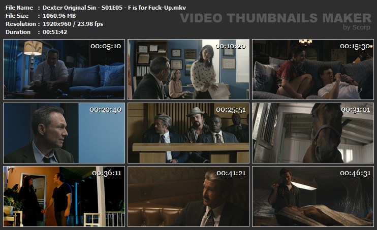 Dexter Original Sin - S01E05 - F is for Fuck-Up.mkv