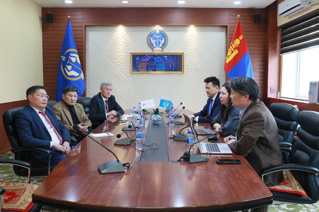 Холбооны Бүгд Найрамдах Герман Улсын Олон Улсын Хамтын Ажиллагааны Нийгэмлэг (GIZ)-ийн төлөөлөлтэй уулзалт хийв