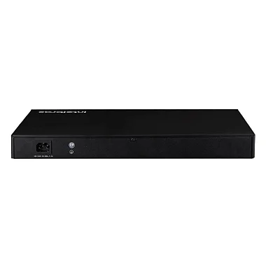 Detalhe das portas Gigabit PoE do Switch SG 1602 PoE Max.