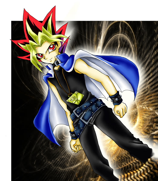 Hình vẽ Atemu (Yami Yugi) bộ YugiOh (vua trò chơi) - Page 3 1_Atemp_223