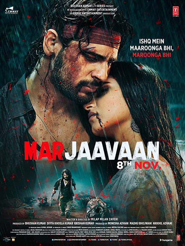 Marjaavaan (2019) Hindi Full Movie pDVDRip 700MB Download