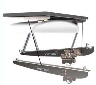 Le support nautisme 100BM pour panneau solaire