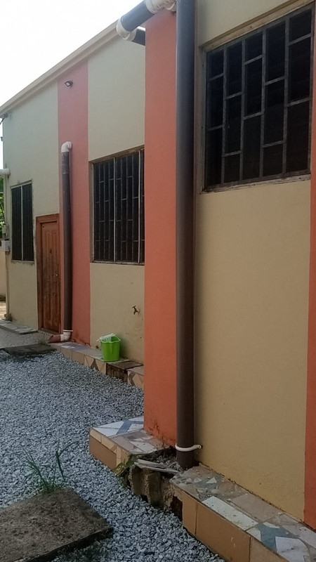 Modern bathroom in furnished 1-bedroom apartment Ola Estate Cape Coast