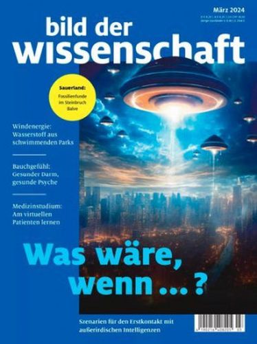 Cover: Bild der Wissenschaft Magazin No 03 März 2024