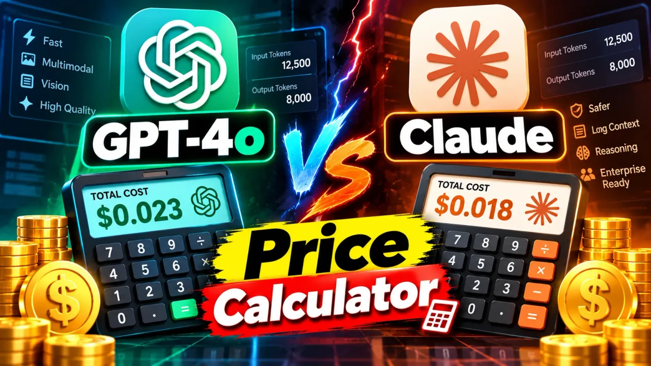Gpt-4o Vs Claude Price Calculator