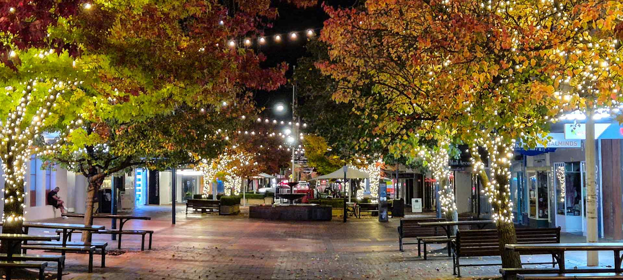 Armidale by night