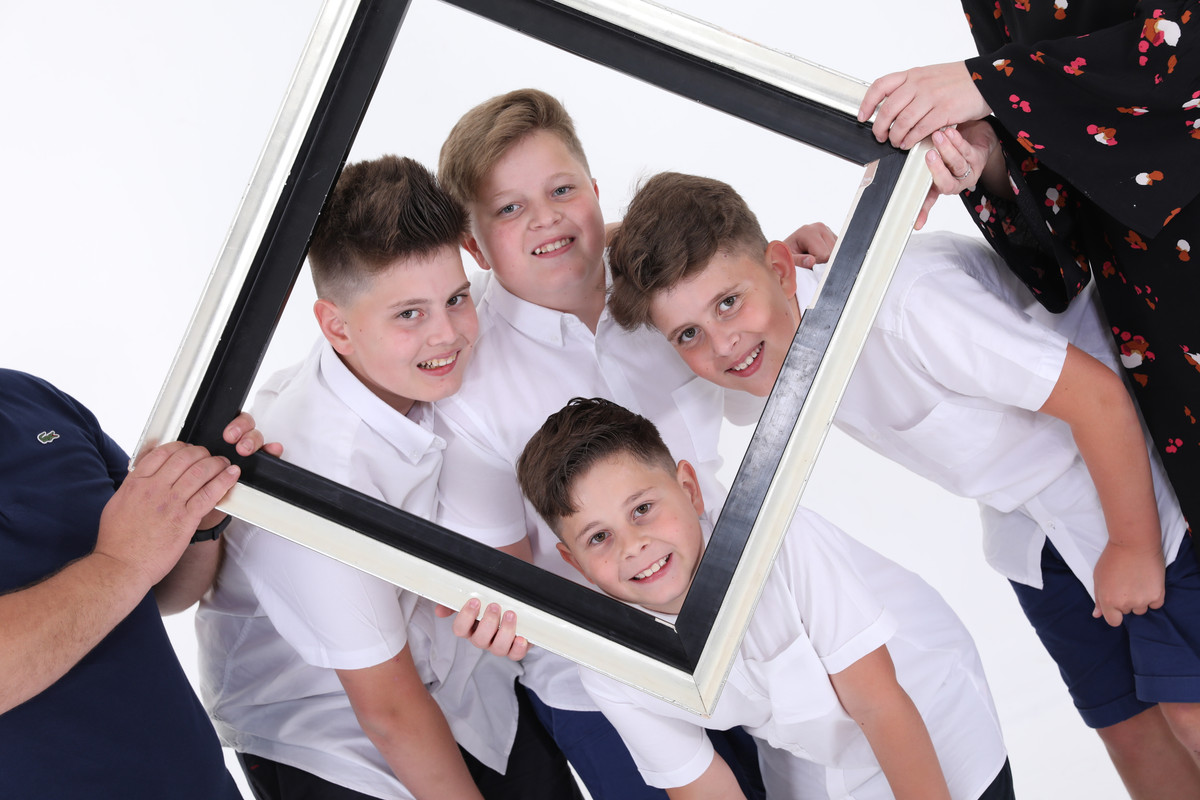 Familienshooting im Studio