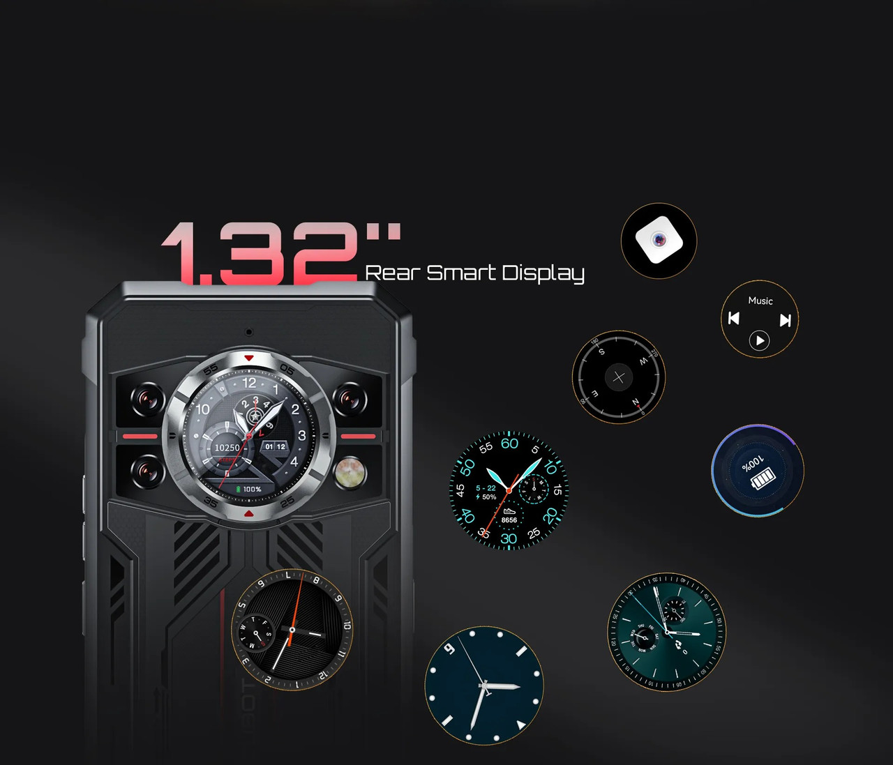 CUBOT KingKong 11 GSM Factory Unlocked 256GB ROM/16GB RAM Android