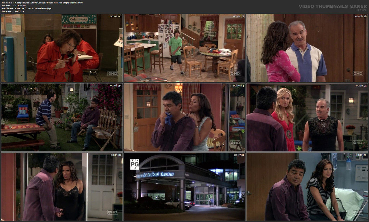 George Lopez S06E02 George's House Has Two Empty Wombs.mkv