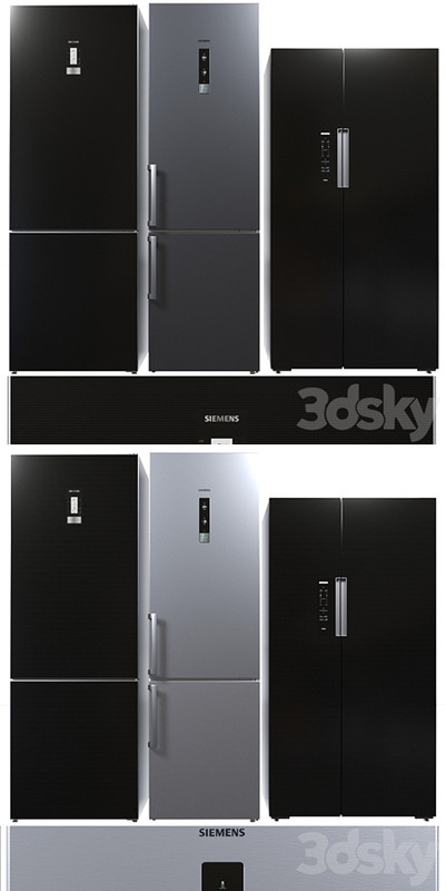 Set refrigerator Siemens 2