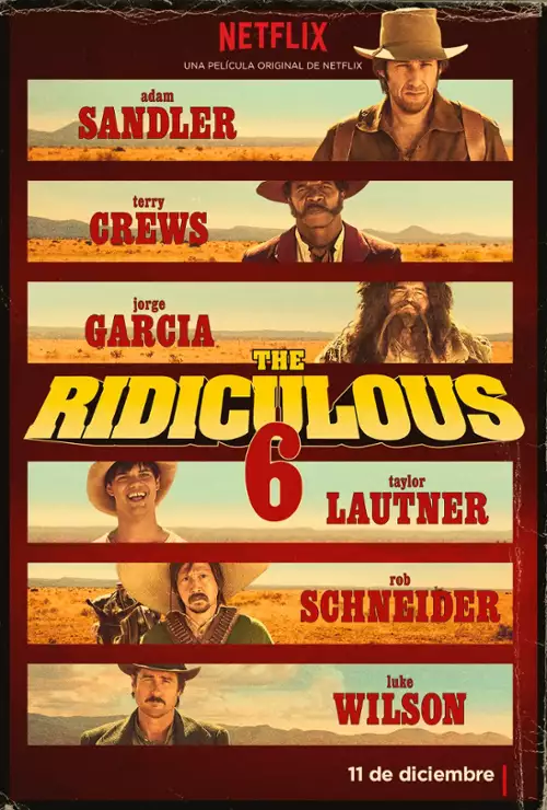 The Ridiculous 6 (2015) PL.1080p.WEB-DL.H264.AC3-d11 / Lektor PL