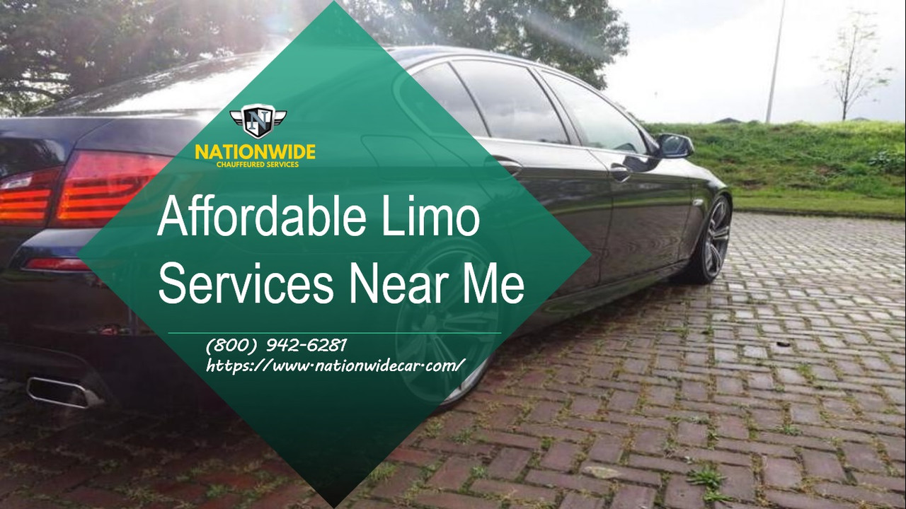 Affordable Limo Services Near Me