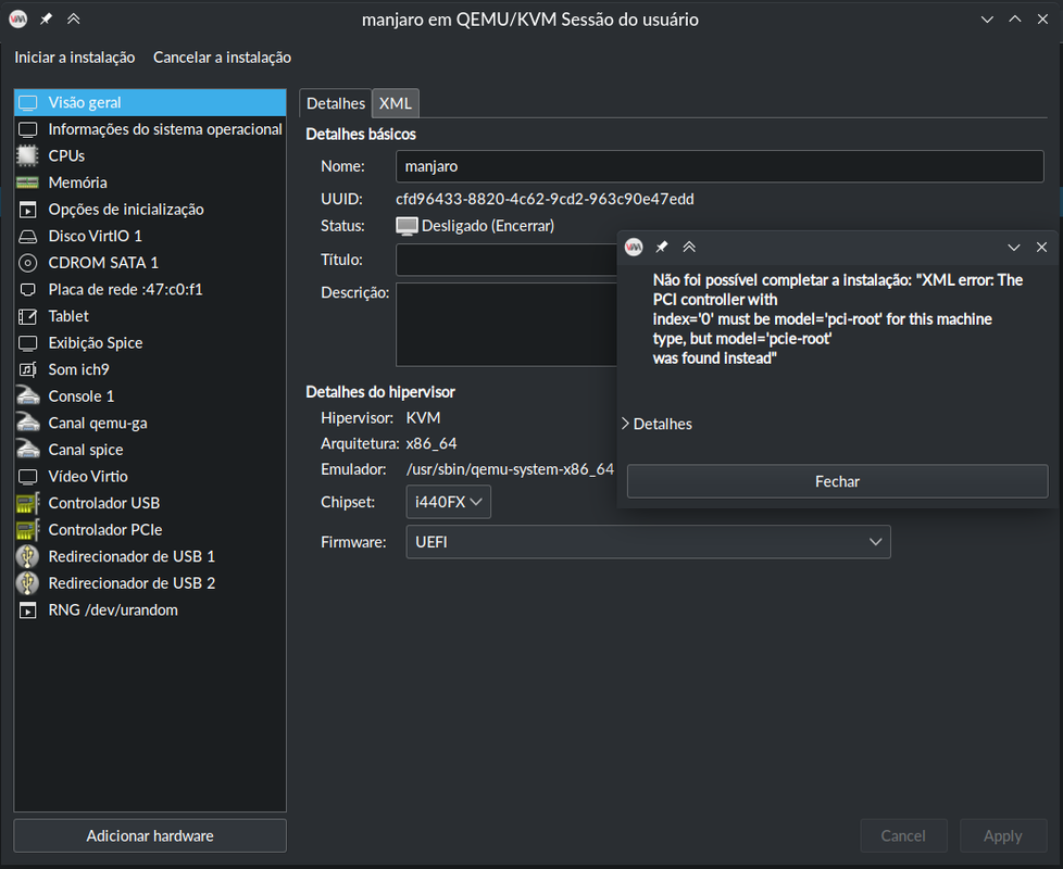 BigLinux_rede Bridge_NetworkManager_Virt-Manager_25