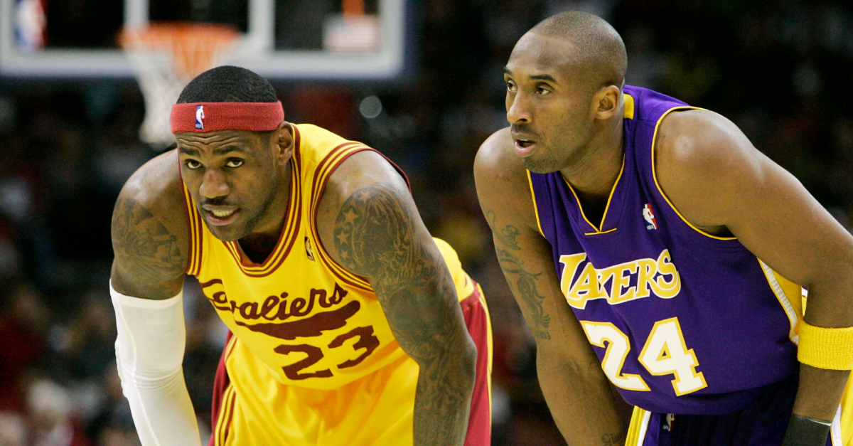lebron james wearing kobes