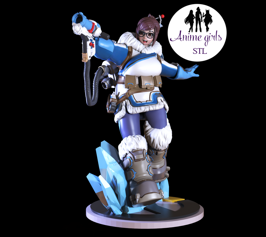 Anime girls – Mei (3d-print)