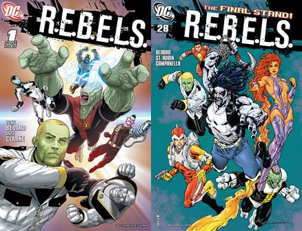 R.E.B.E.L.S. Vol.2 #1-28 + Annual (2009-2011) Complete