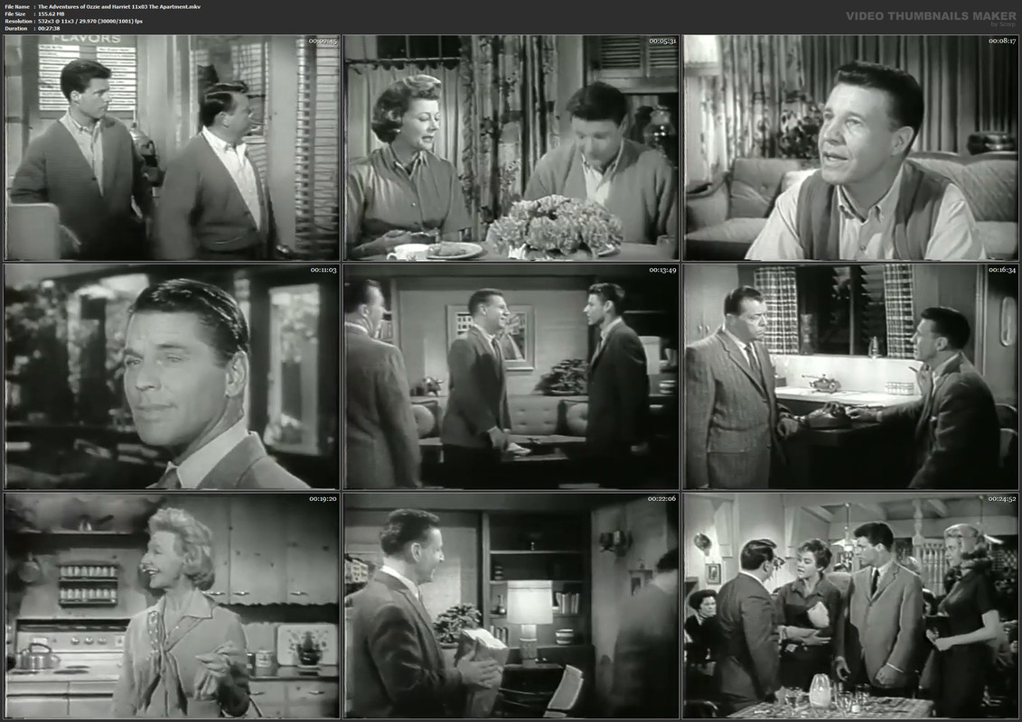 The Adventures of Ozzie and Harriet 11x03 The Apartment.mkv