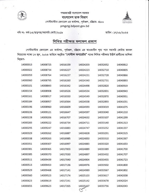 PMGEC-Postal-Operator-Exam-Result-2023-PDF-1