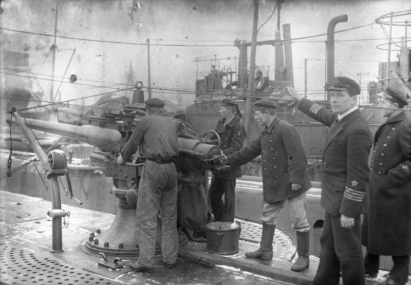 Учеба корабельных артиллеристов Балтфлота, 1920гг.