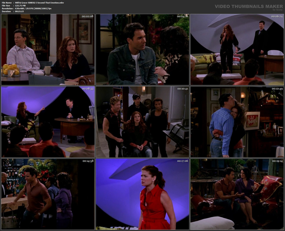 Will & Grace S08E02 I Second That Emotion.mkv